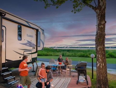 Save 20% Off Spring Camping Photo