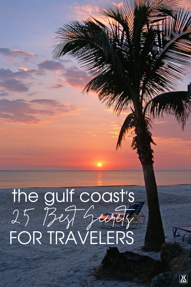 While it's no secret that the Gulf Coast is a popular vacation destination there are still plenty of spots off the beaten path. From Texas to Florida, here are 25 of our favorite less-known sites and attractions to visit on a Gulf Coast trip.