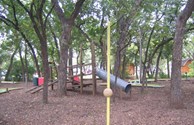 Check out the forested playground