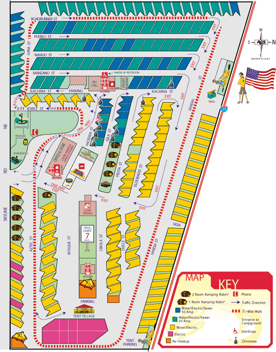 Albuquerque, New Mexico Campground Albuquerque KOA