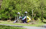 One of two playgrounds