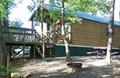 Deluxe cabin exterior view- Site # T3