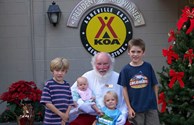 Visit from Santa - Christmas in July