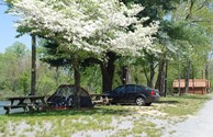 Tent Sites on our Private Lake
