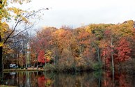 Fall Colors Across the Lake