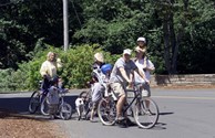 Ft. Stevens bike trails.