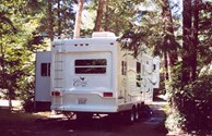 Pull thru and let the camping begin.....