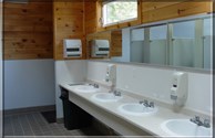 Clean restrooms
