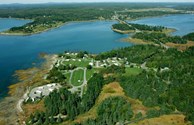 Birdseye View of Bar Harbor Oceanside!