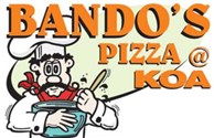 Bando's Pizza - On-site pizza parlour.