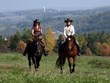 Horse back riding Photo