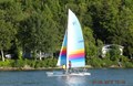 Sailing boating