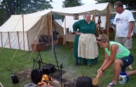 Civil War reenactment.