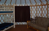 Inside look at the Yurt