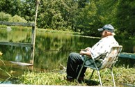 FISHING AT THE POND