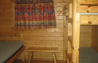 Inside Kamper Kabin