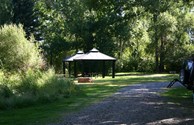 Gazebo and Fire Ring
