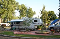 One of our Great Patio Campsites