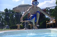 Summer Fun at the Swimming Pool