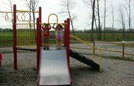slide at playground