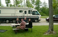 A nice big yard to sit & chat with family in the buddy sites.