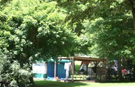Tent Site with a Picnic Table Shelter