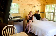 Deluxe Cabins come in a variety of sizes!