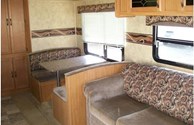 Huge Living Area of Rental Trailer