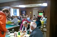 Potluck Meal at the Vintage Camper Rally