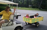 Cart Rides Around the Campground