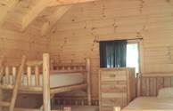 Inside of Superior Log Cabin 1