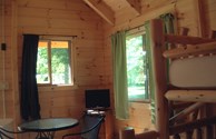 Inside of Superior Log Cabin 2
