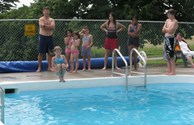Enjoying the Pool