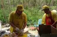 Cook outs with chef Dave & Mr. Joe