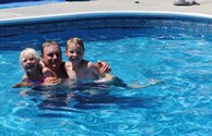 It's a family atmosphere here at the Buffalo KOA