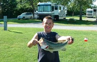 Here's my 17 ft. bass!