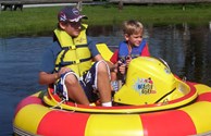Electric Bumper Blaster Boats for Rent
