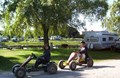 Rent a fast, funny bike!  I'll race you!