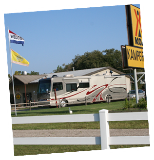 Checotah/Lake Eufaula West KOA Entrance