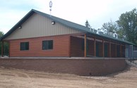 Campground Side of Building