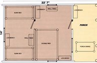 Two-Room Kabin