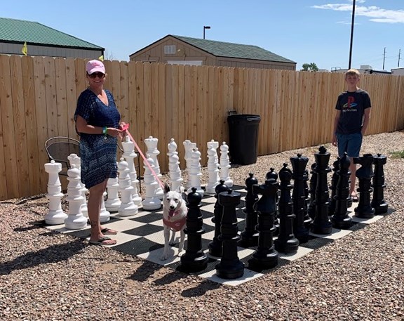 Life size Chess