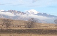 Pike's Peak - this morning's view