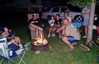 Campfires - our favorite part of camping