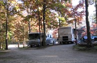 Typical Sites Accomodate Big Rigs