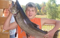 Great Fishing on Lake Michigan