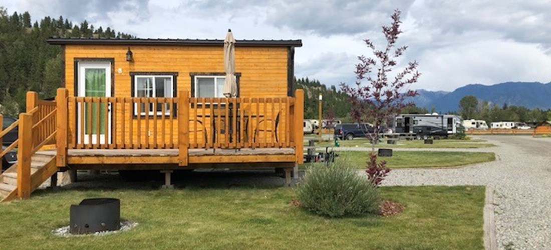 Exterior Camping Cabin Photo