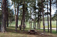 Comfortable tenting sites