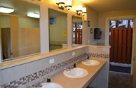 Clean and comfortable bathrooms