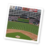 2010 and 2011 American League Champion Texas Rangers Baseball in Arlington Photo